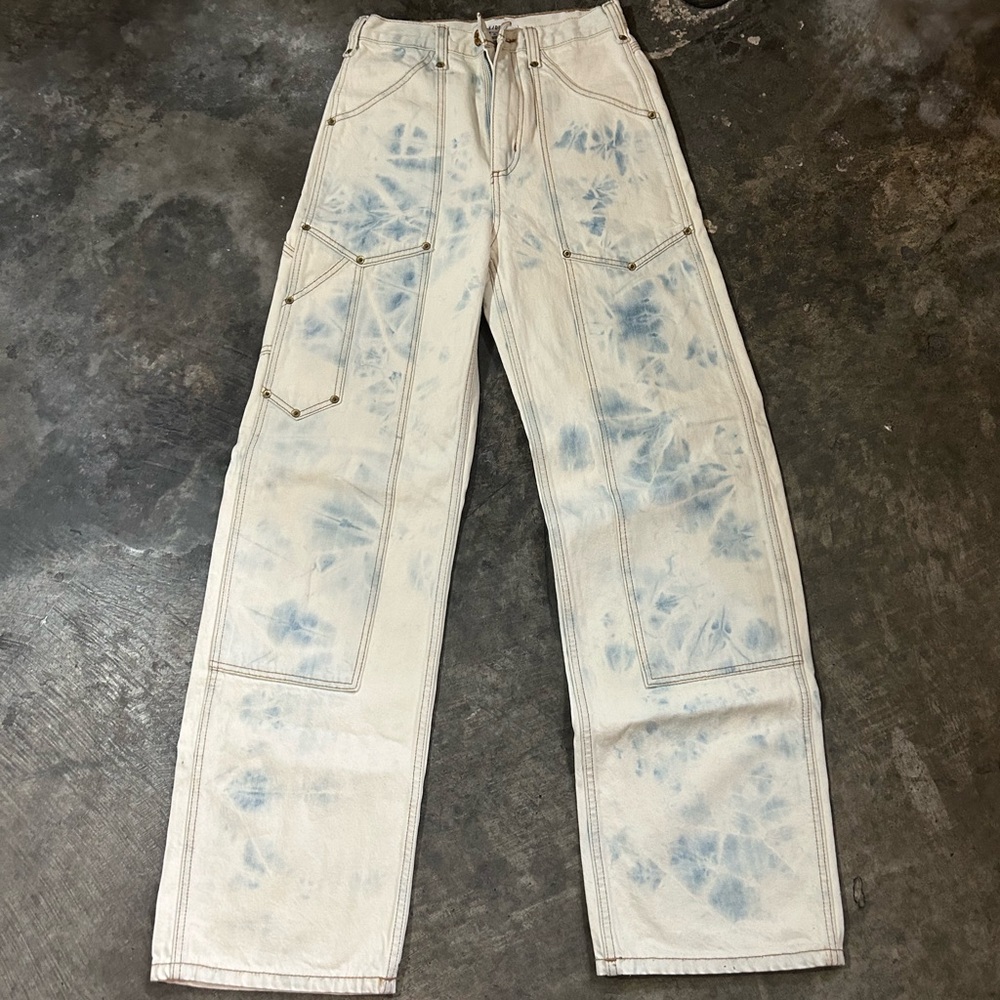 RE/DONE - Demin Washed Jeans - 25 Waist , Flaired Legs